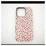 Casely Cherry Pattern iPhone 16 Pro Case