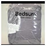 Bedsure Bed in a Bag Solid Pintuck 7pcs