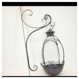 Bronze Miscolor Wall Hanging Lantern