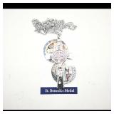St. Benedict Medal Crucifix Necklace