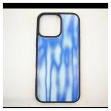 Blue Abstract Phone Case for iPhone 16 Pro Max