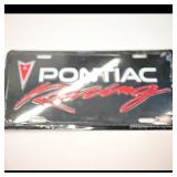 Pontiac Racing License Plate
