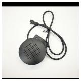 Compact Black Speaker with Cable