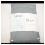 Nestl Bed Skirt King Size 14" Drop