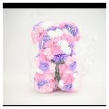 Floral Teddy Bear Decoration