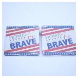 VFW Patriotic Coasters Set