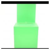 Green Cardboard Donation Box