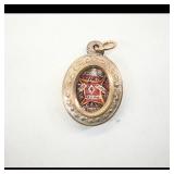 Antique Religious Pendant with Cross