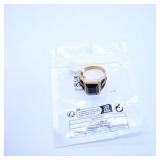 Freemason Gold-Tone Ring with Black Stone, Size 15