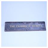 The Chamber of Secrets Metal Sign