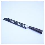 Serrated Bread Knife with Wooden Handle