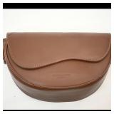 Qingshanyuandaf Fashion Brown Leather Bag