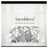 Beadsland Flat Back Rhinestones, 576 Pieces