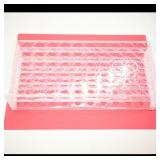 Clear Plastic Test Tube Rack