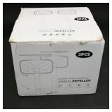 Outdoor Solar Ultrasonic Animal Repeller, 2PCS
