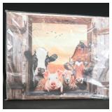 Farm Animal Canvas Wall Art