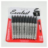 Everlast Permanent Markers 10-Pack