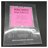 Assorted Art Supplies and Fabric