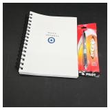 Daily Journal and Pilot Dr. Grip Pen Set