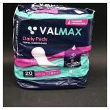 Valmax Daily Pads for Bladder Leaks, 20 Count