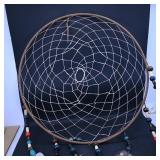 Large Dreamcatcher with Beads and Feathers