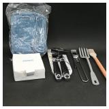 Kitchen Tool Set with Mitts and Can Opener