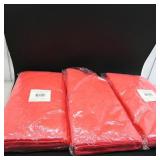 ProSource 16x16 Terry Red Microfiber Cloths