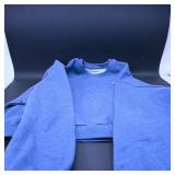 Gymshark Blue Crop Top Long Sleeve XS