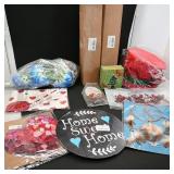 Assortment of Home Decor and Accessories