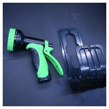 Garden Hose Nozzle and Holder Set