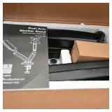 Dual-Arm Monitor Stand XZJ-B2-BK