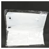 Assortment of White Plastic Storage
