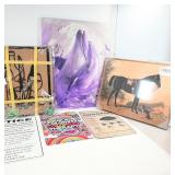 Assortment of Decorative Art and Signs