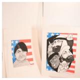 Assortment of Art Prints and Portraits