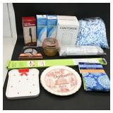 Assorted Household Items and Kitchen Accessories