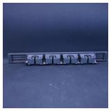 Wall-Mounted Broom Holder with 4 Slots