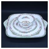 Floral Porcelain Dinnerware Set