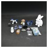 Assortment of Figurines and Stones