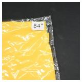 Yellow Fabric Panel 84'