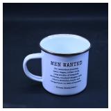 Enamel Mug with Ernest Shackleton Quote
