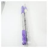 Extendable Metal Mop Handle with Purple Grip