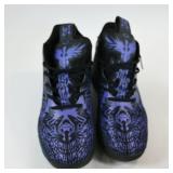Graphic High-Top Sneakers, Size 44