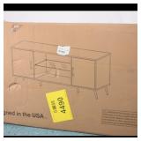 60' 2-Door TV Console - Dark Walnut