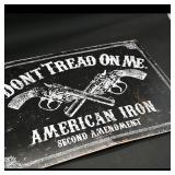 Don't Tread On Me Metal Sign