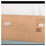 70' Wood Media Console