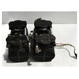LOT OF 2 - Gast 71R Series Rocking Piston...