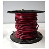 Spool of Red Electrical Wire