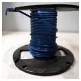 Spool of Blue Wire