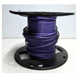 Spool of Purple Electrical Wire