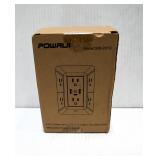 POWUI 6-Outlet Wall Outlet with USB Ports